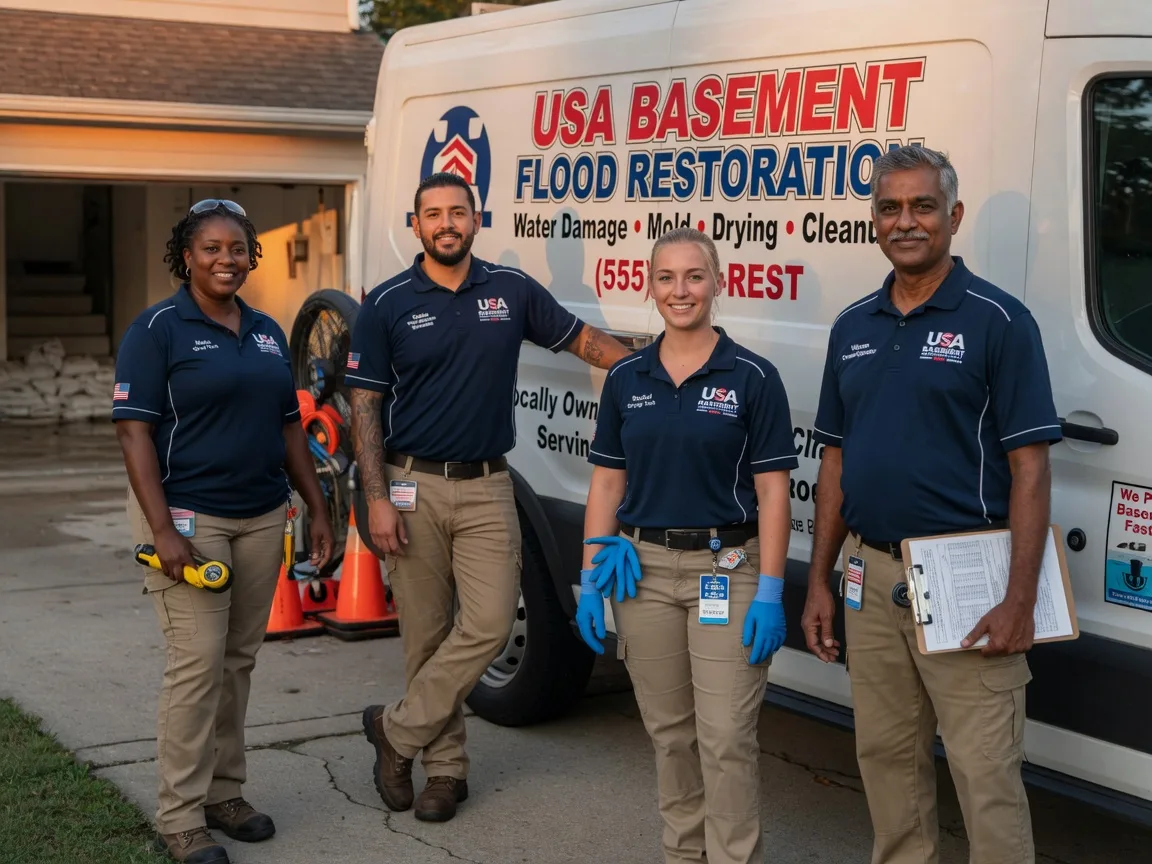 Basement Flood Cleanup company in Newark, TX