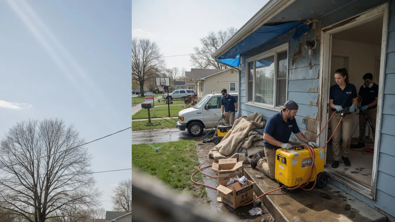 Basement Flood Cleanup in Newark, TX near me